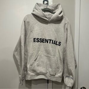 ESSENTIALS Fear of God hoodie light gray